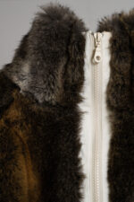 CROPPED FAUX FUR JACKET - Image 7